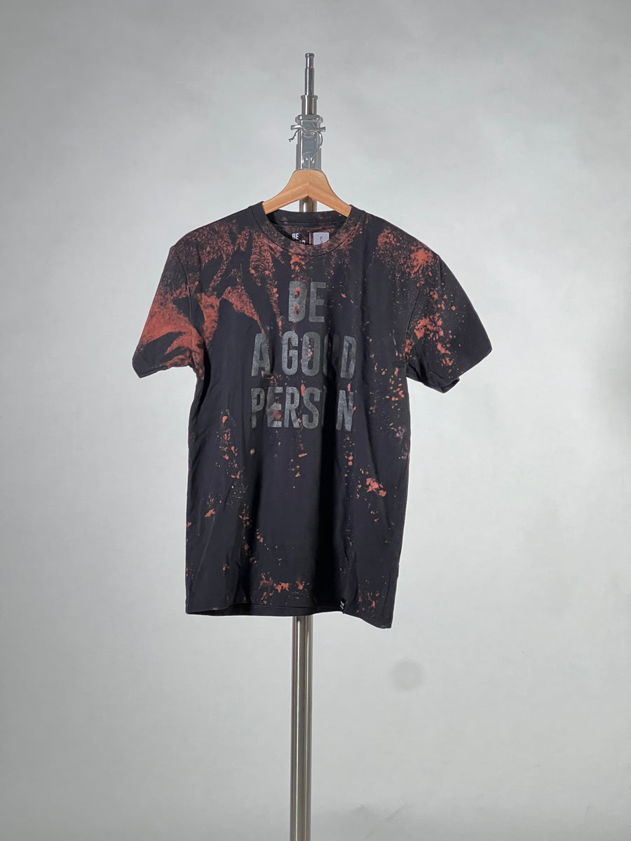 Bleach Dye T-Shirt - S #194