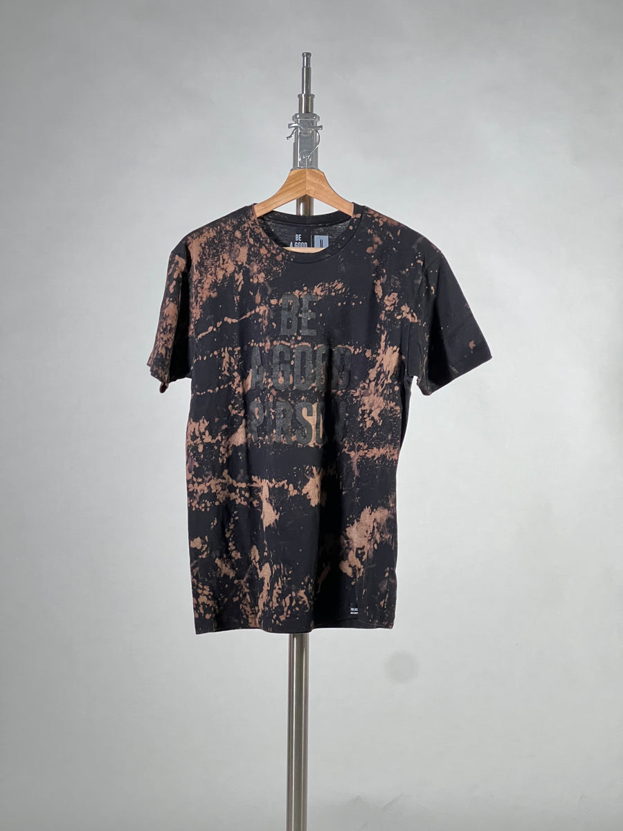 Bleach Dye T-Shirt - M #209