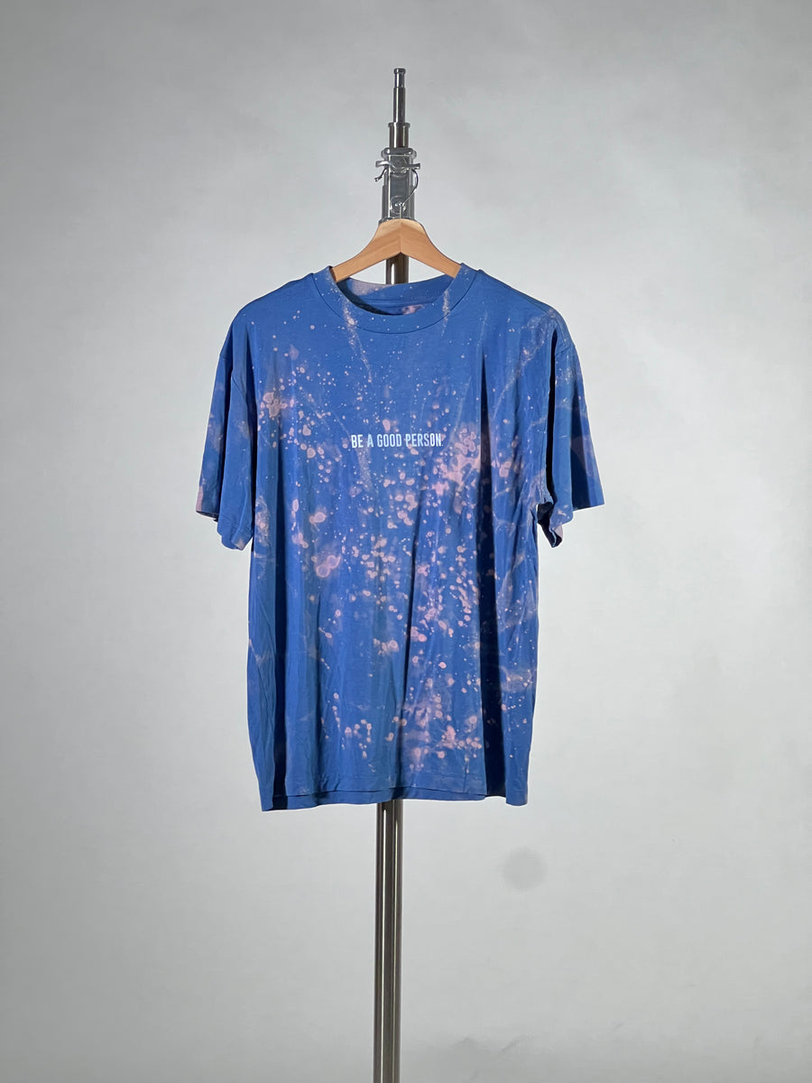 Bleach Dye T-Shirt - M #224