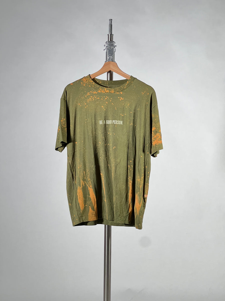 Bleach Dye T-Shirt - M #230