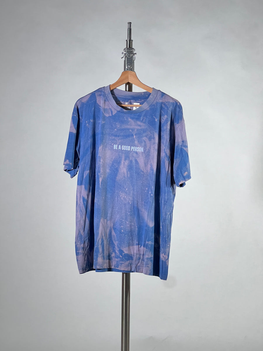 Bleach Dye T-Shirt - L #245