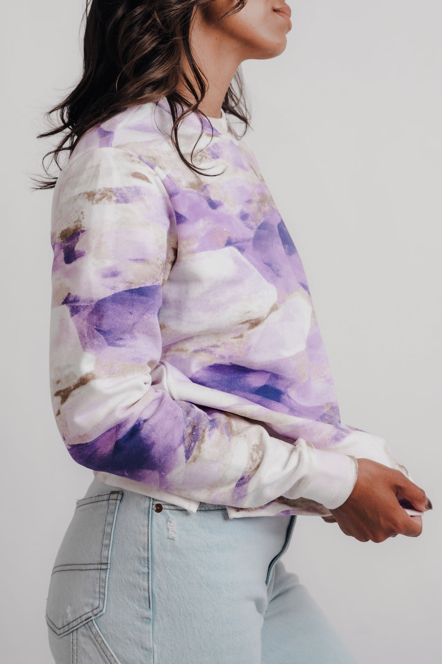 Pattern Long Sleeve - Amethyst