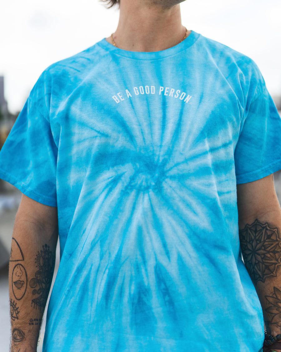 Bridged Tie-Dye T-Shirt - Teal
