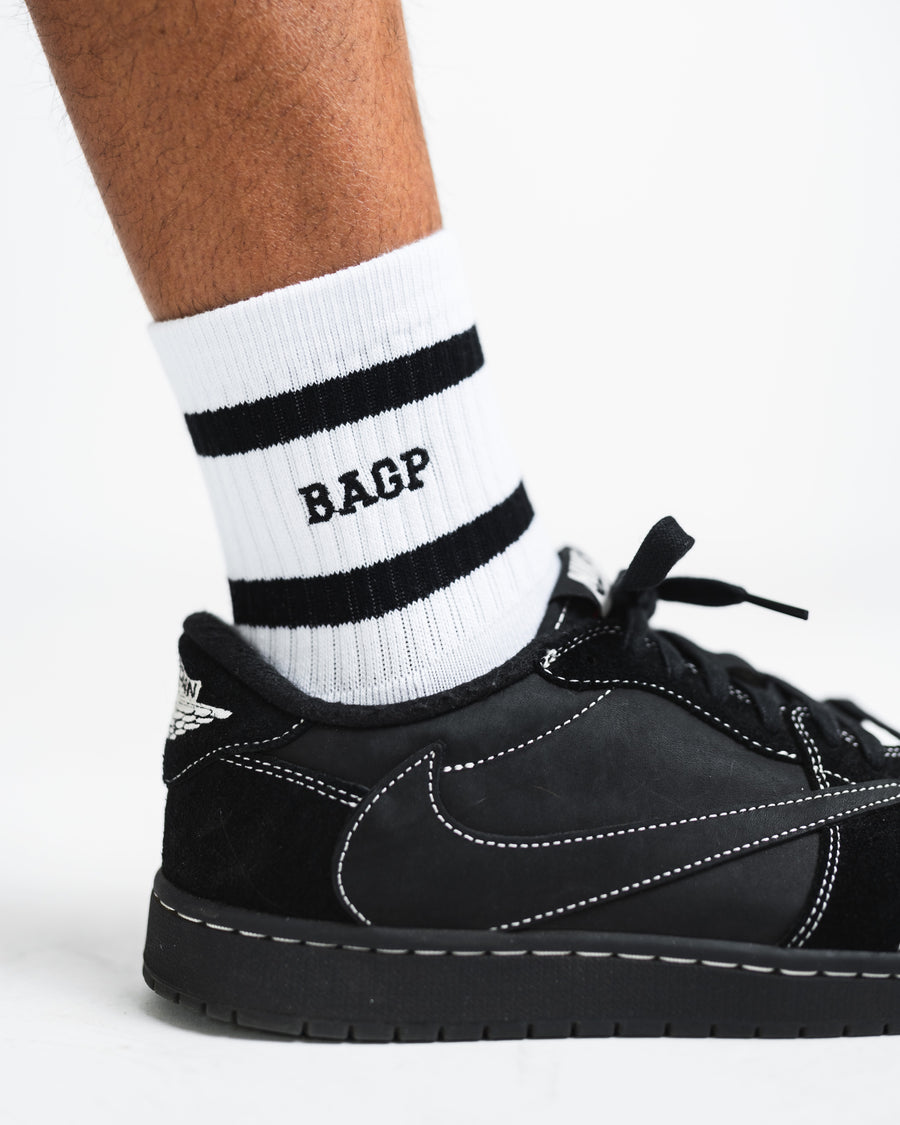 University Collection Striped Half-Crew Socks