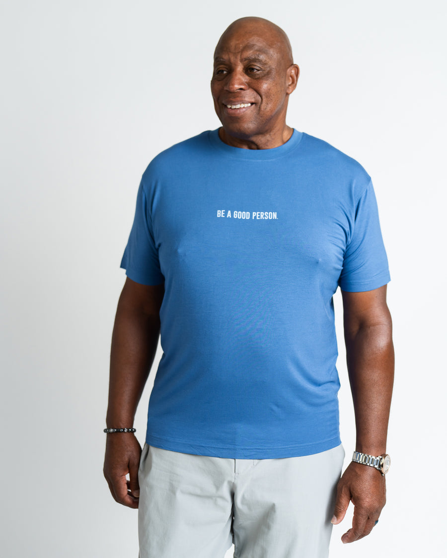 Basic Super Soft Tee - Cobalt