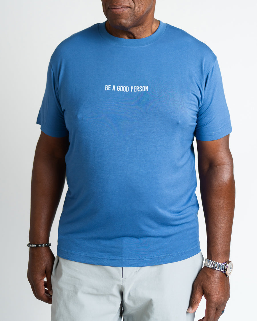 Basic Super Soft Tee - Cobalt
