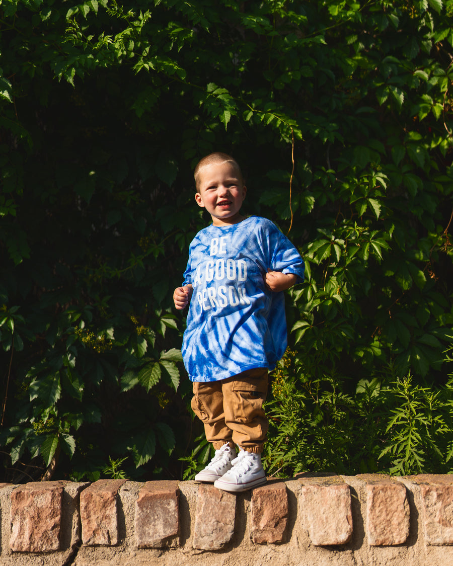 Kids Signature Tie-Dye T-Shirt - Blue