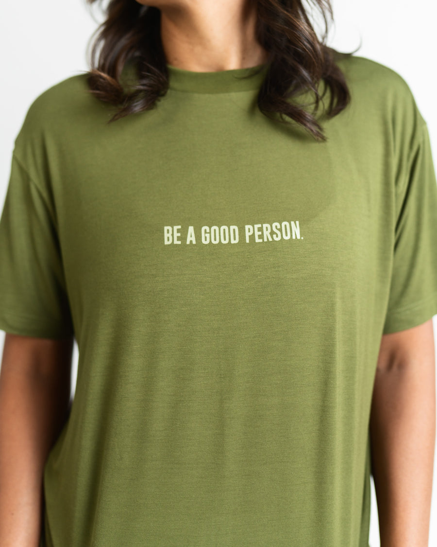 Basic Super Soft Tee - Olive