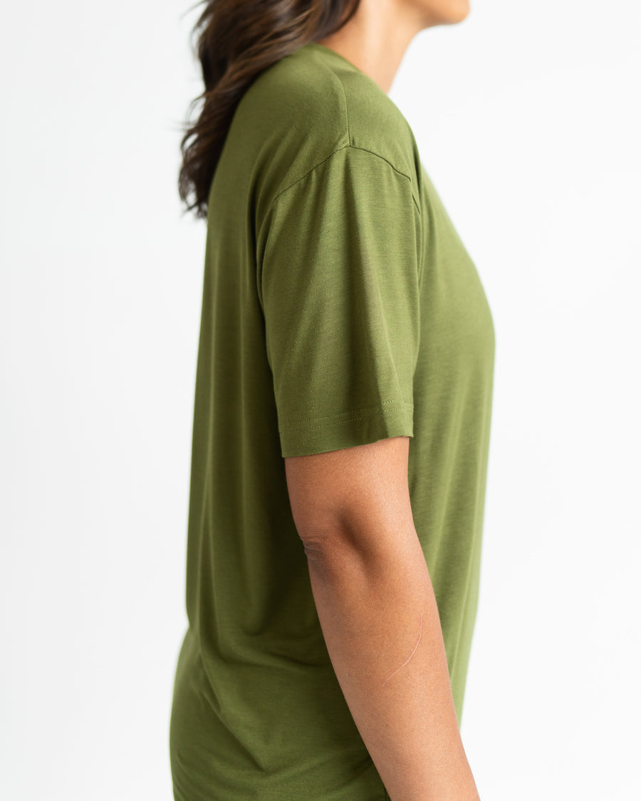 Basic Super Soft Tee - Olive