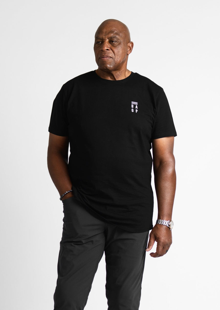 Signature Scallop T-Shirt - Black