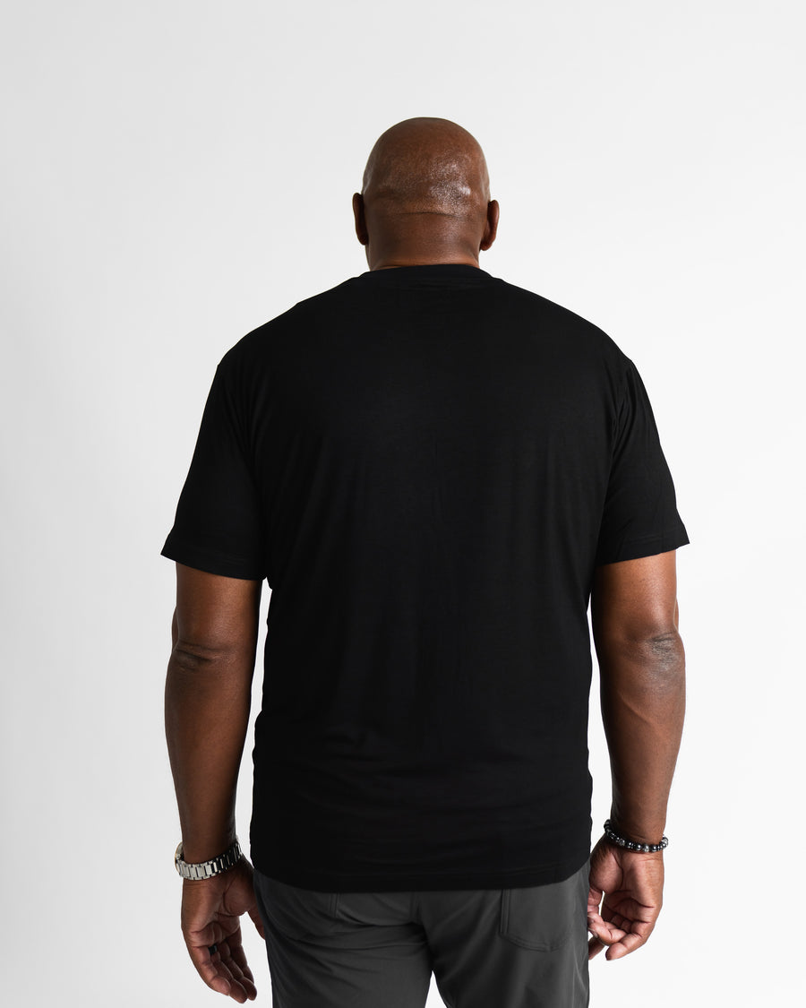 Basic Super Soft Tee - Black/Charcoal