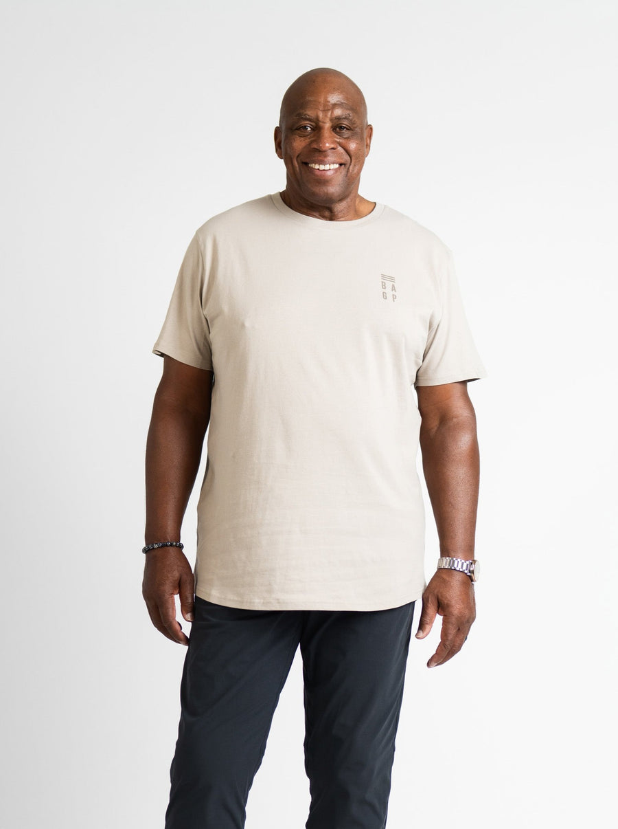 Signature Scallop T-Shirt - Taupe