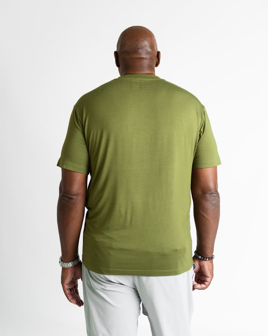 Basic Super Soft Tee - Olive