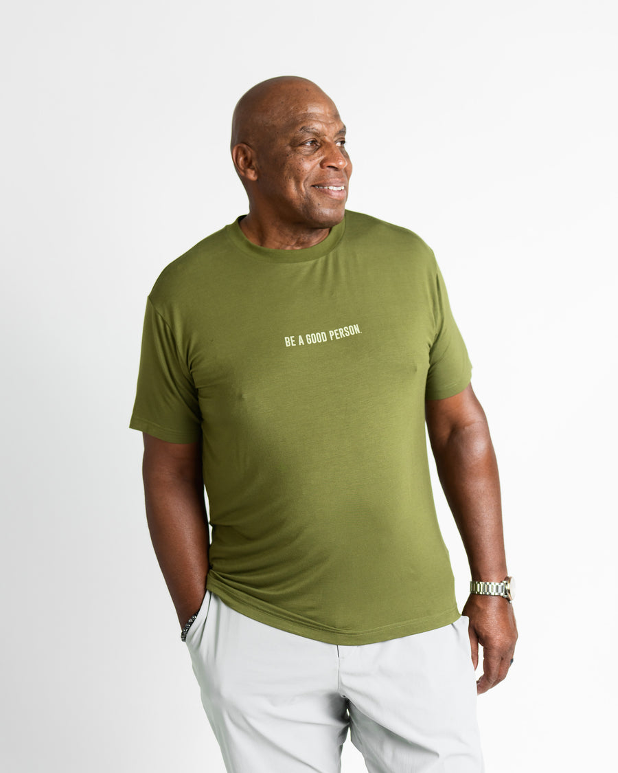 Basic Super Soft Tee - Olive
