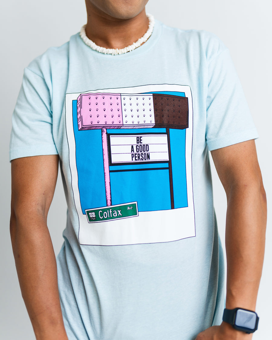 Colfax T-Shirt - Ice Blue