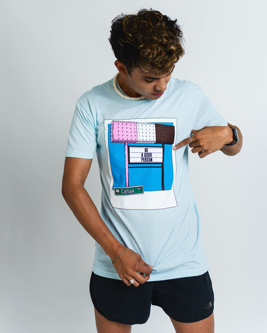 Colfax T-Shirt - Ice Blue