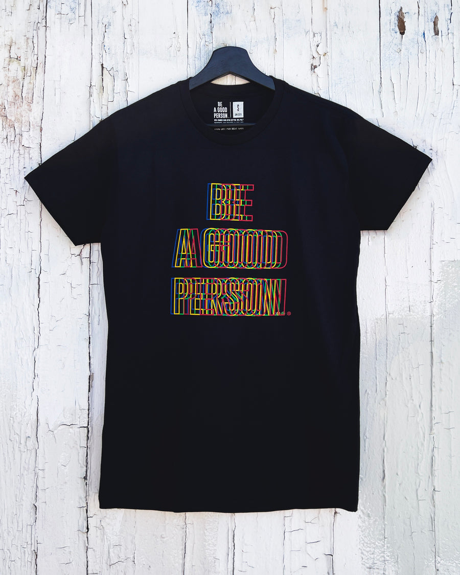 ROY-G-BIV Trippy T-Shirt - Black