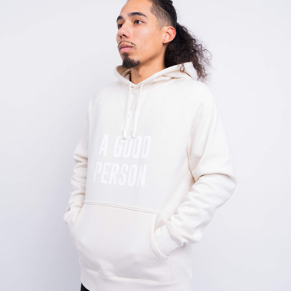 
                      
                        Signature Lightweight Hoodie - Ivory
                      
                    