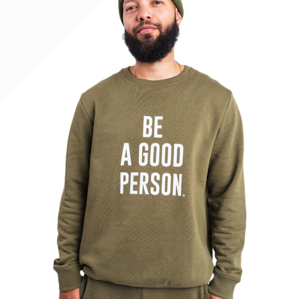 
                      
                        Signature Crewneck - Olive
                      
                    