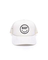 Smiley Trucker Hat - Cream