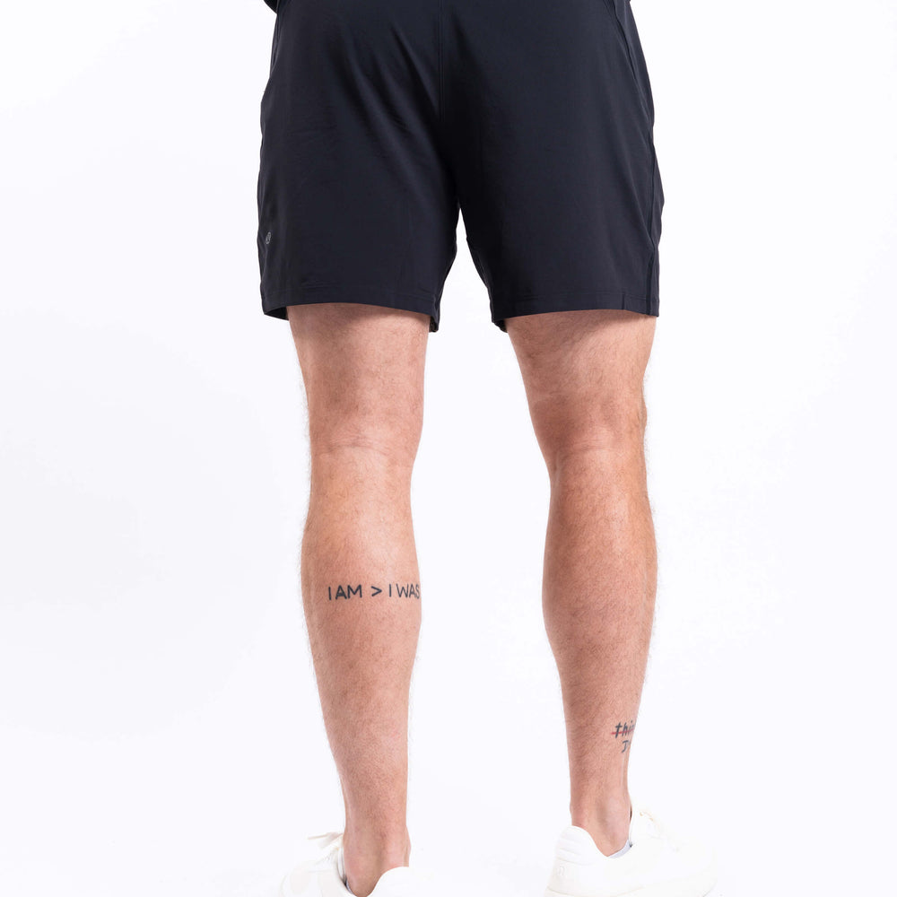 
                      
                        Pace Breaker Lined Short 7" - Black - lululemon // BE A GOOD PERSON *Pre-Order*
                      
                    
