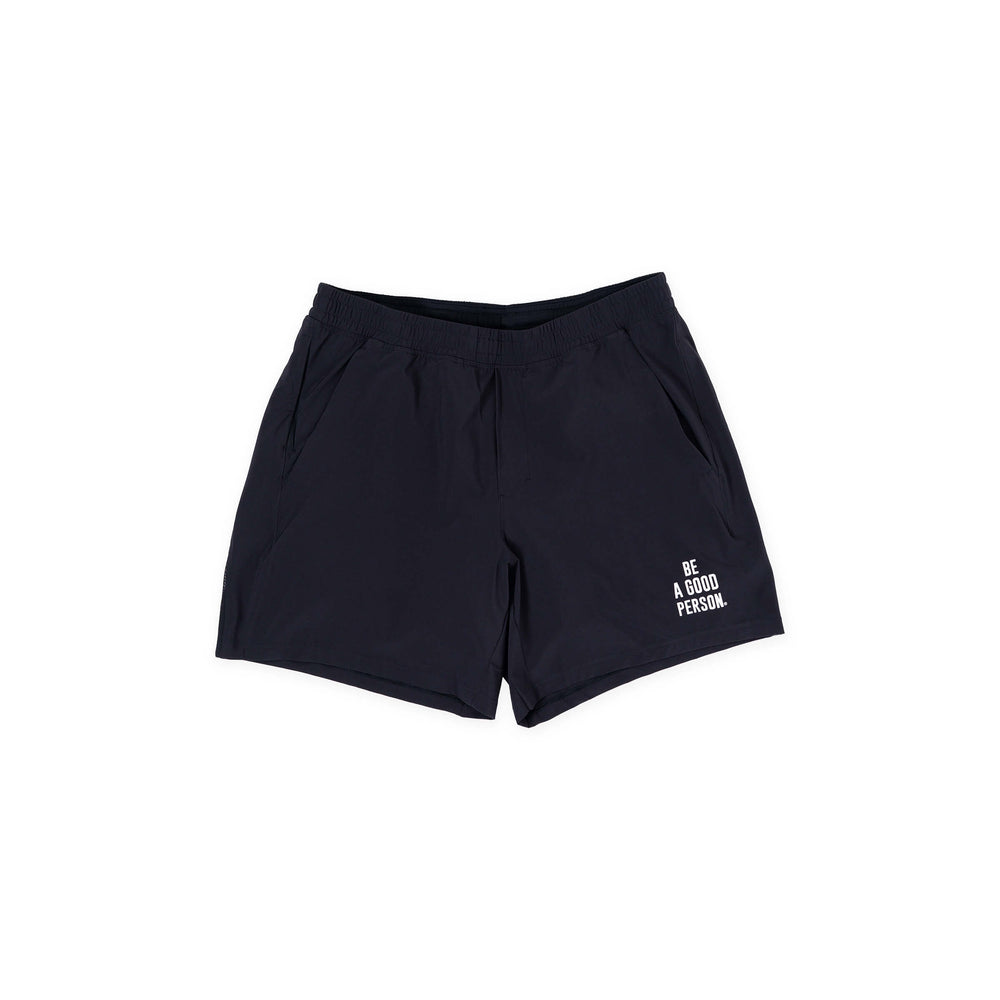Pace Breaker Lined Short 7" - Black - lululemon // BE A GOOD PERSON *Pre-Order*