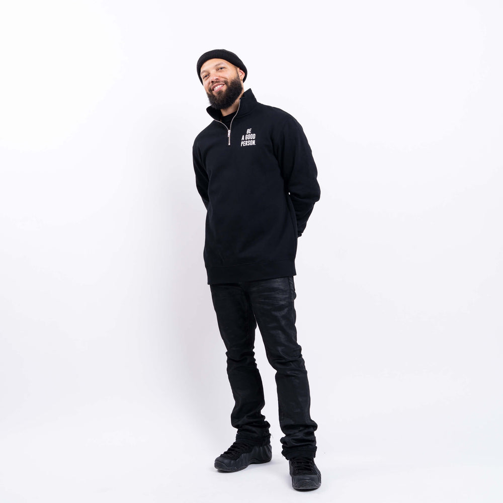 
                      
                        Signature 1/4 Zip - Black
                      
                    