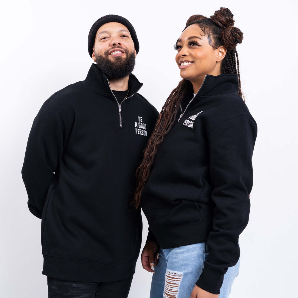 
                      
                        Signature 1/4 Zip - Black
                      
                    