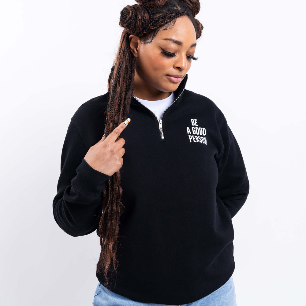 
                      
                        Signature 1/4 Zip - Black
                      
                    