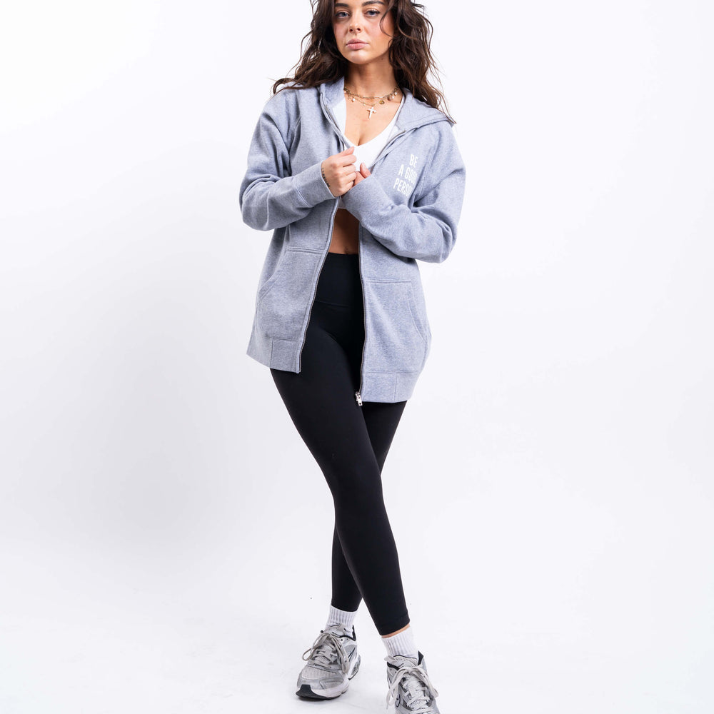 
                      
                        Signature Zip-Up - Grey
                      
                    