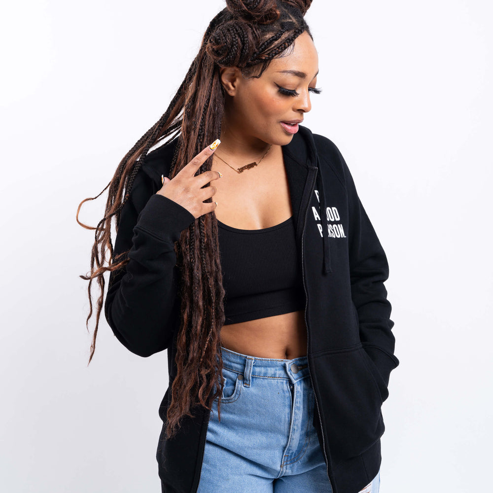 
                      
                        Signature Zip-Up - Black
                      
                    