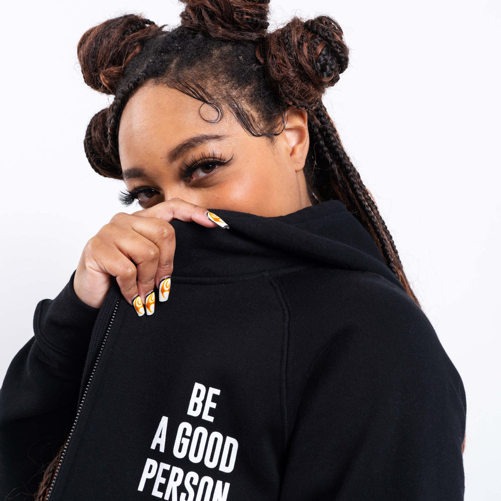 
                      
                        Signature Zip-Up - Black
                      
                    