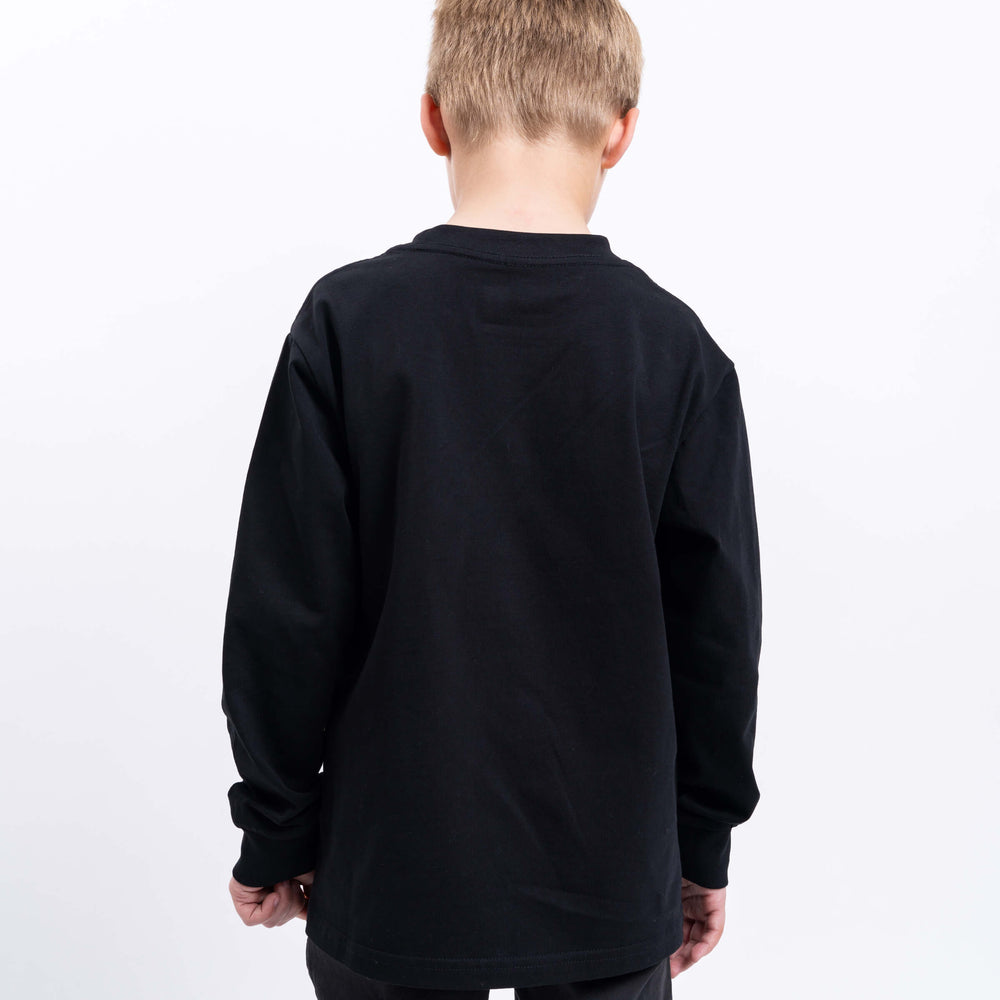 
                      
                        Kids Smiley Long Sleeve - Black
                      
                    