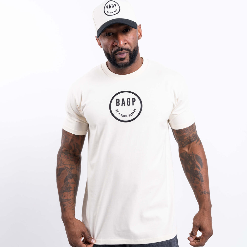 
                      
                        Smiley T-Shirt - Cream/Black
                      
                    