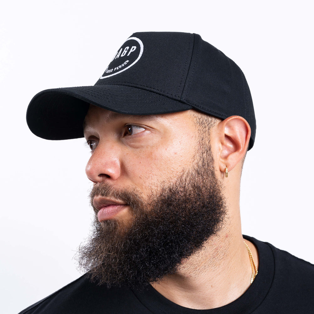 
                      
                        Smiley 5 Panel Hat - Black
                      
                    