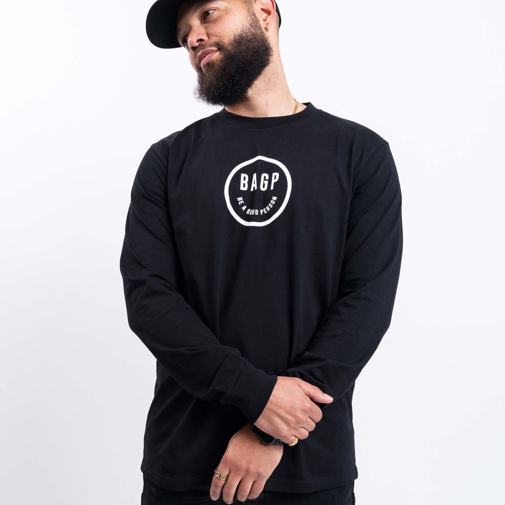 
                      
                        Smiley Long Sleeve - Black
                      
                    
