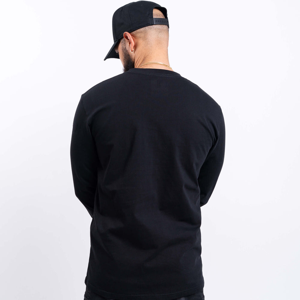 
                      
                        Smiley Long Sleeve - Black
                      
                    