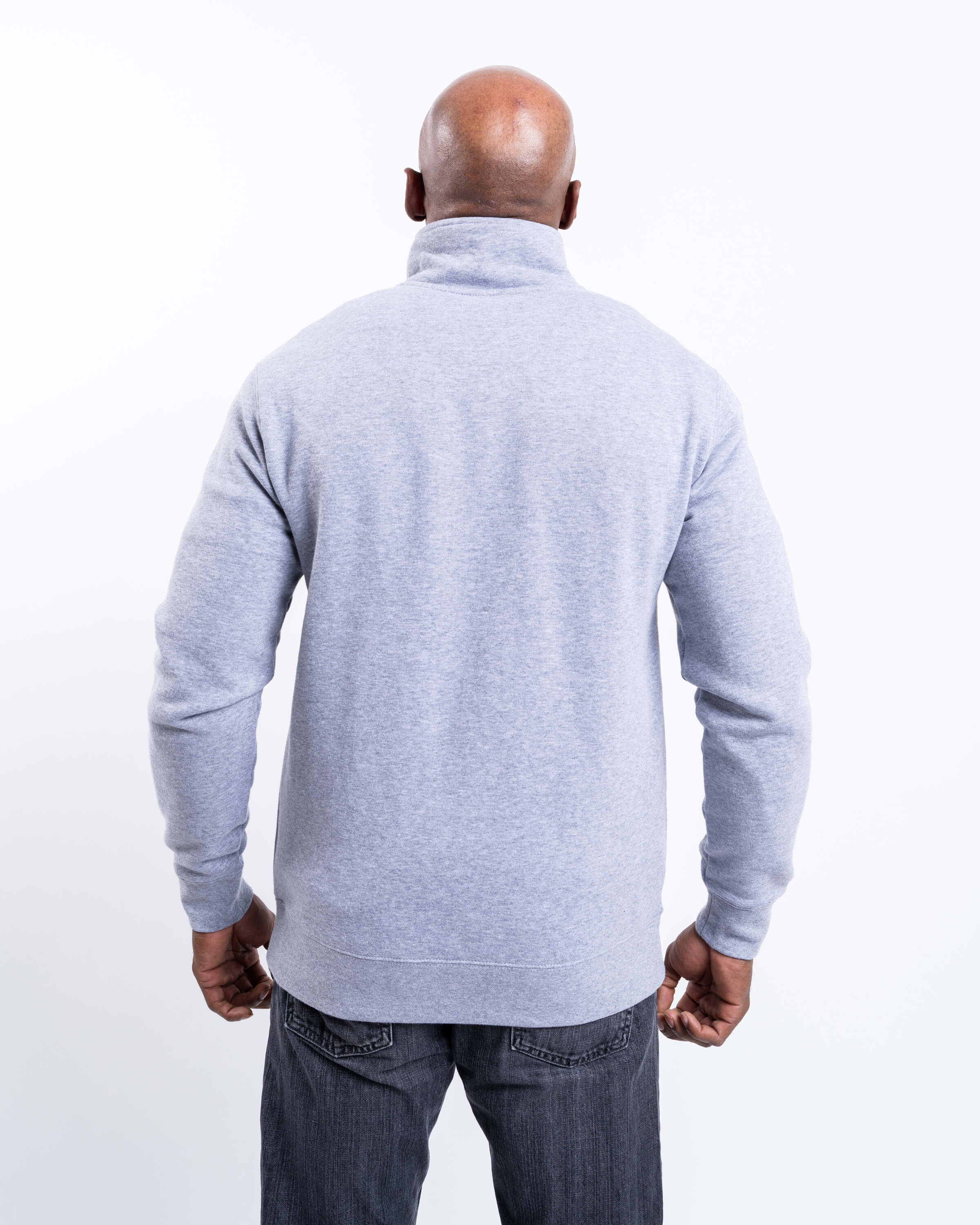 Signature 1/4 Zip - Grey – Be A Good Person