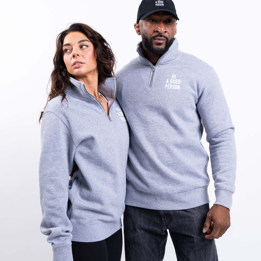
                      
                        Signature 1/4 Zip - Grey
                      
                    