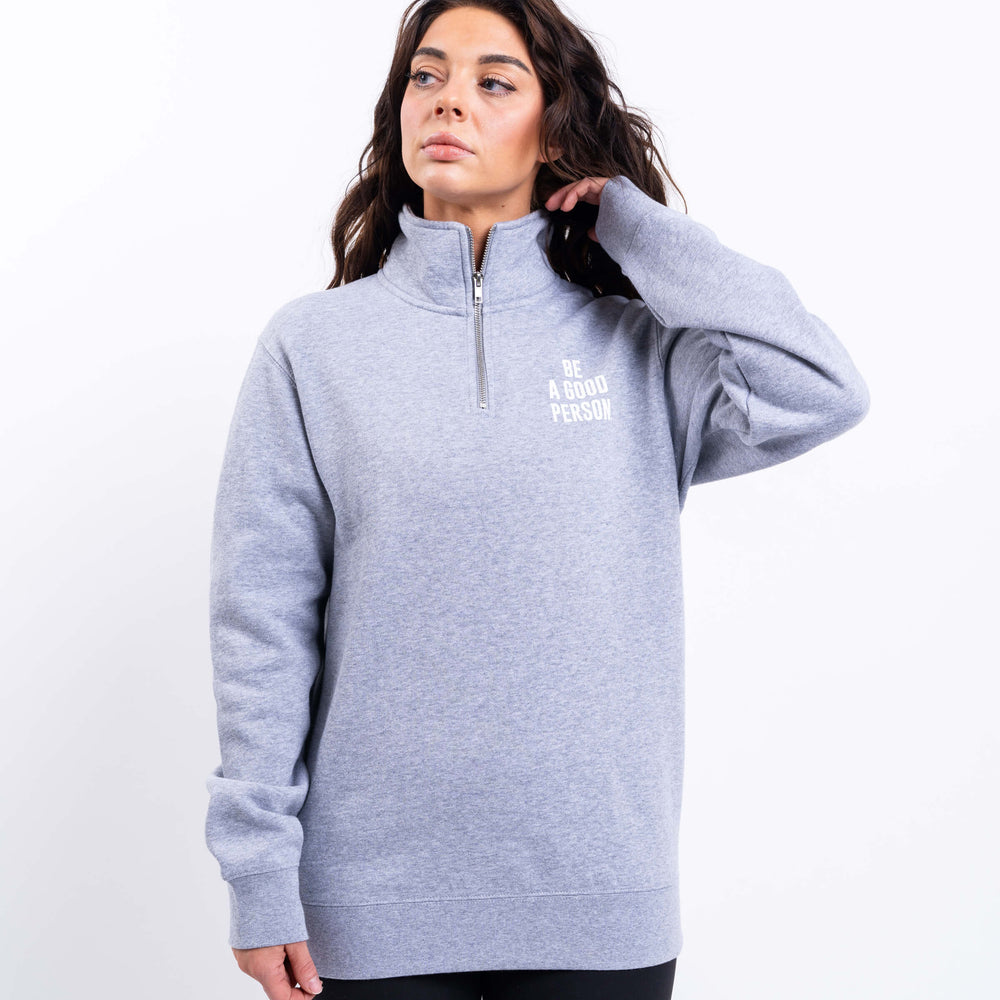 
                      
                        Signature 1/4 Zip - Grey
                      
                    