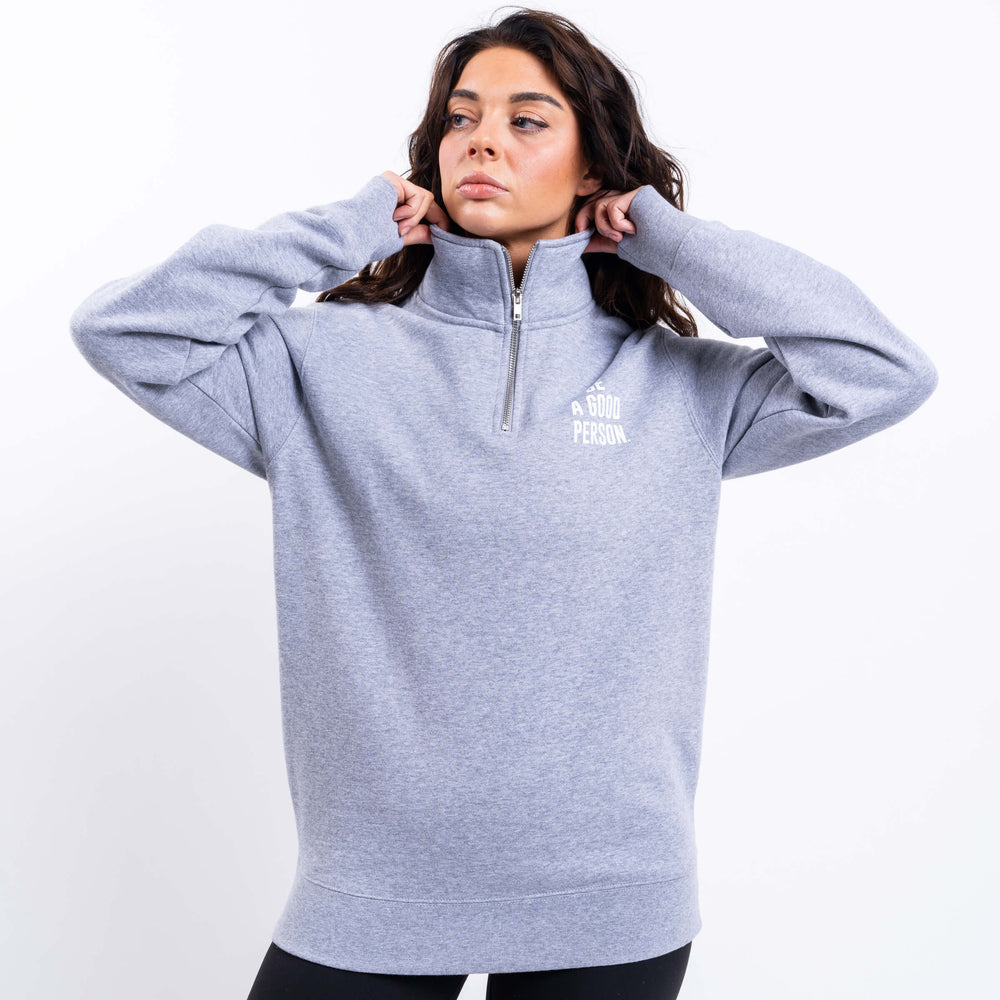 
                      
                        Signature 1/4 Zip - Grey
                      
                    