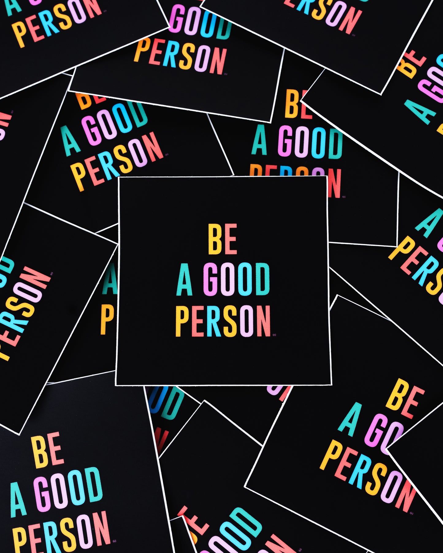 Signature Stickers - Color Spectrum (4 Pack) – Be A Good Person