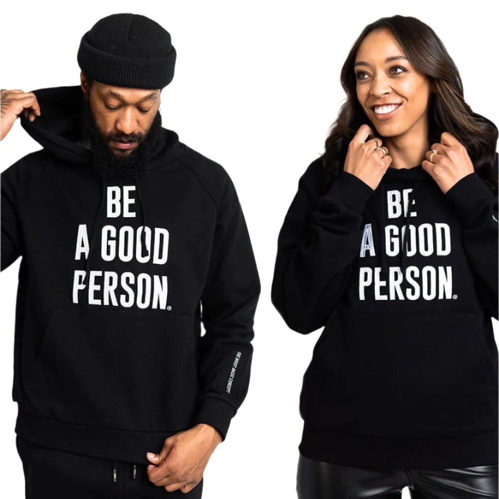 
                      
                        Signature Embroidered Hoodie - Black
                      
                    