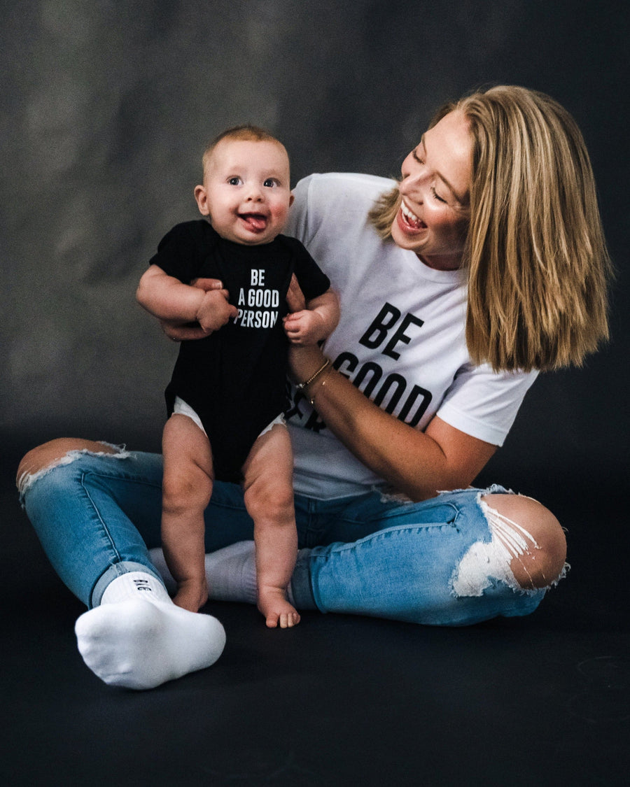 Signature Baby Onesie - Black