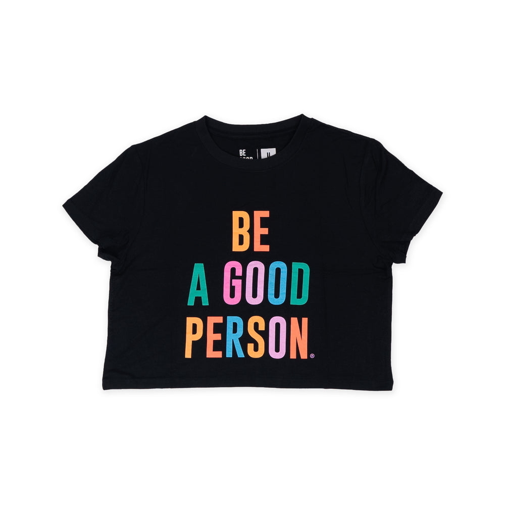 Signature Crop Top - Black Color Spectrum