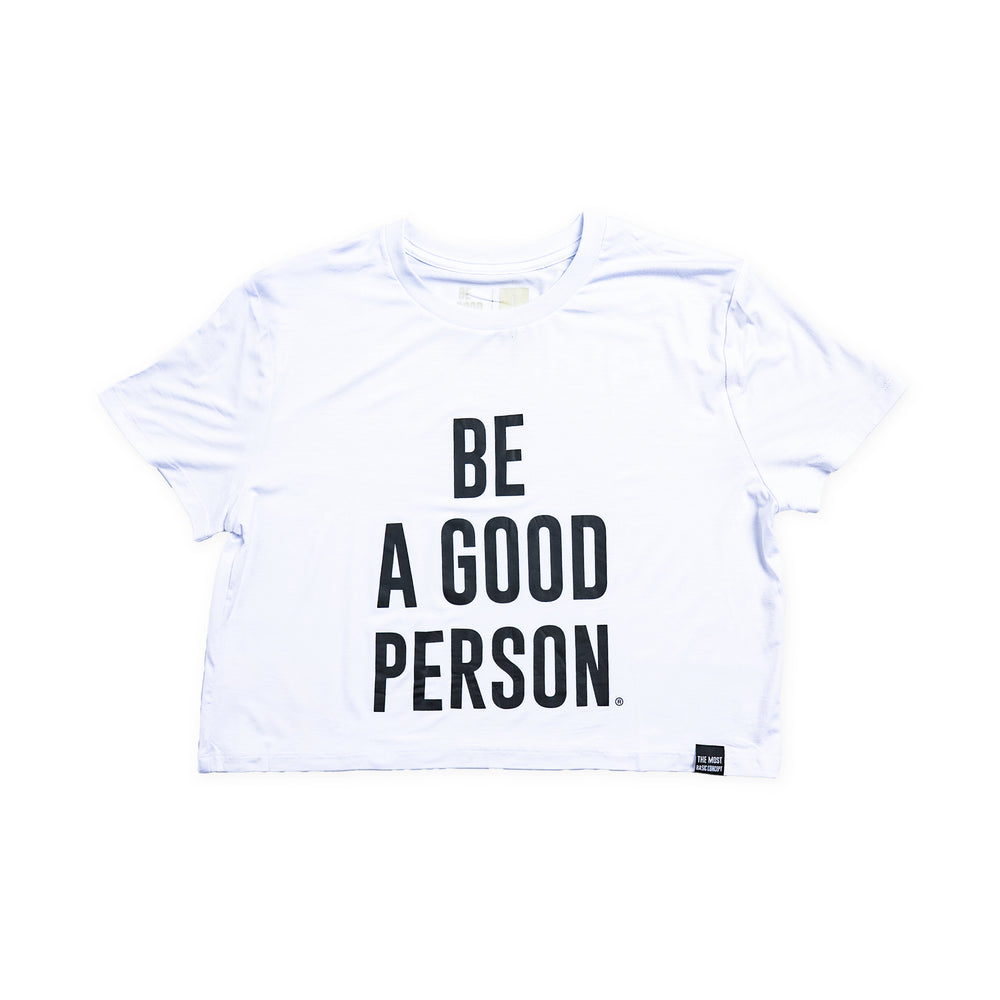 Signature Crop Top - White