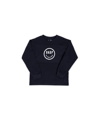 Kids Smiley Long Sleeve - Black
