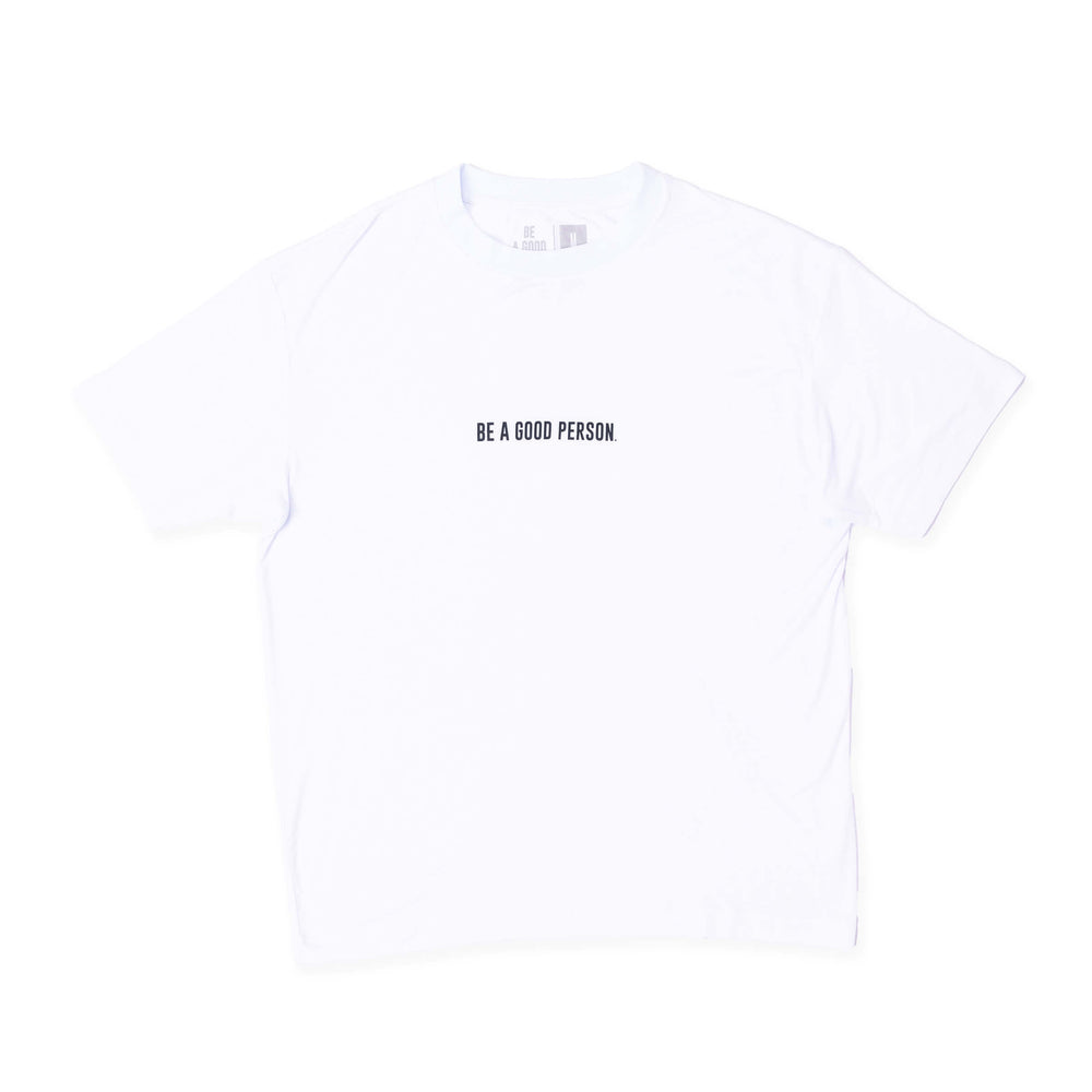 
                      
                        Super Soft Tee - White/Black
                      
                    
