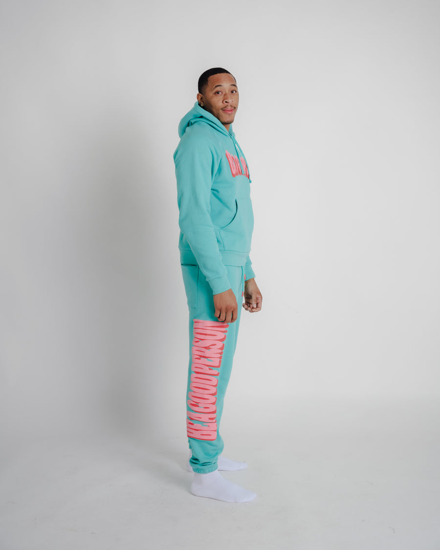 Pinched Sweatpants - Teal