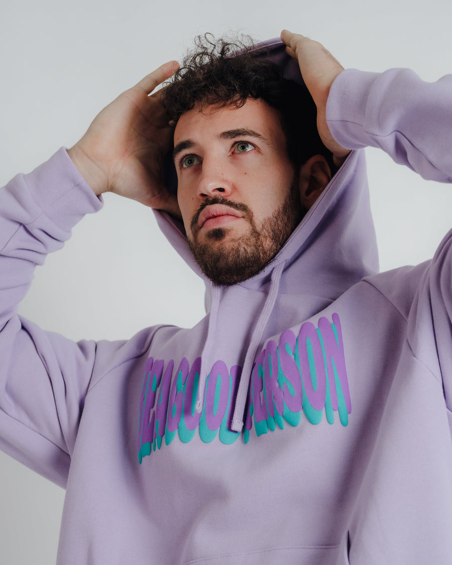 Pinched Hoodie - Box-Fit - Lavender - 0